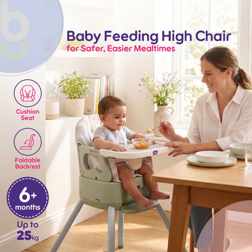 Baby feeding high chair for 6 months plus, up to 25kg